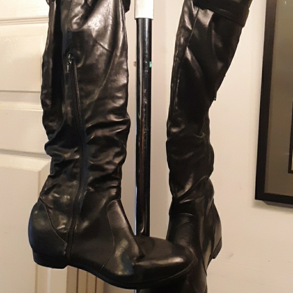 Elliot Shoes - High leather boots